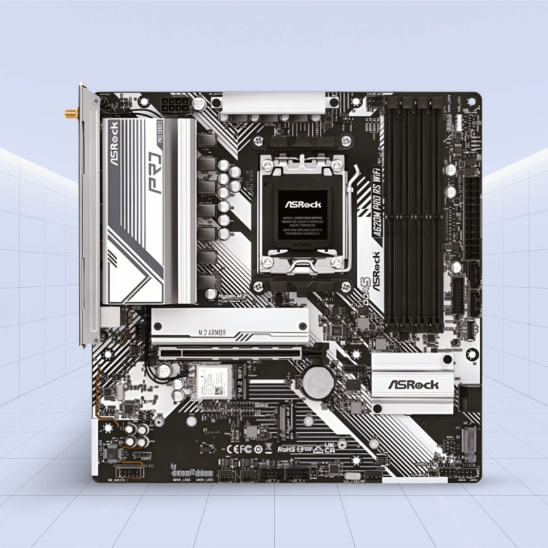 Asrock A620M Pro RS WiFi DDR5 AMD Motherboard